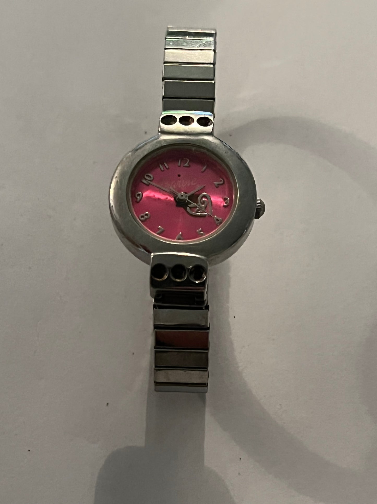 Silver ladies/girls Barbie Watch - Untested