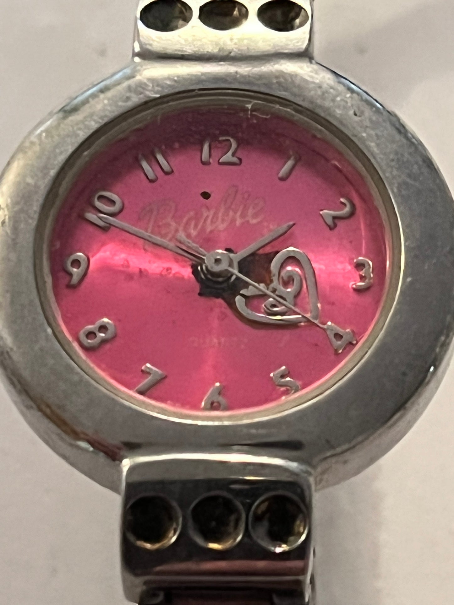 Silver ladies/girls Barbie Watch - Untested