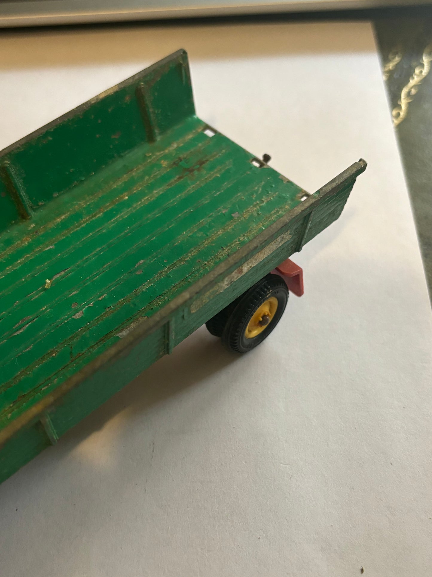 Britains 8 Wheeled Trailer - Playworn