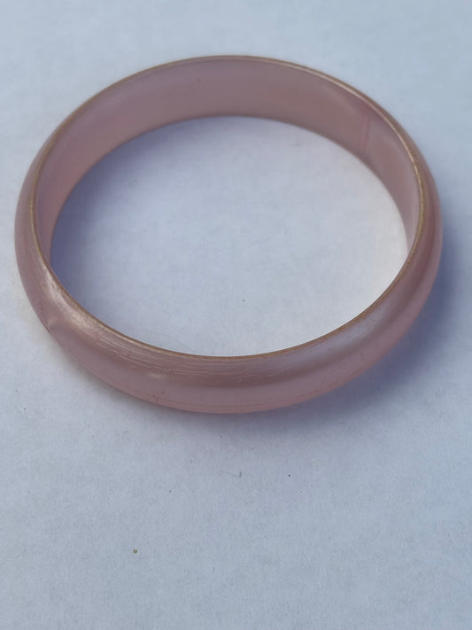 Frosted Pink Bangle