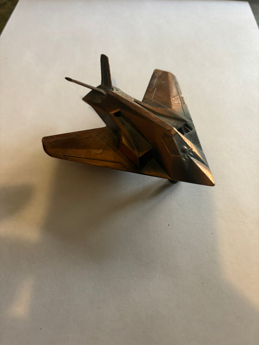 Copper Stealth Bomber Pencil Sharpener