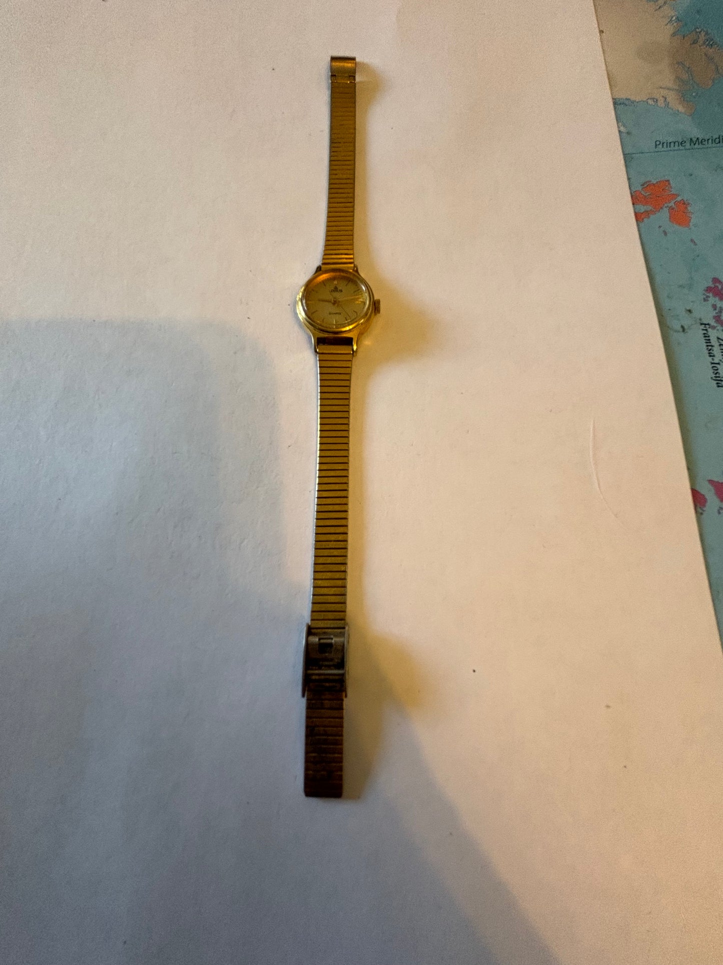 Lorus Ladies Gold Watch - V811-0080 - Untested