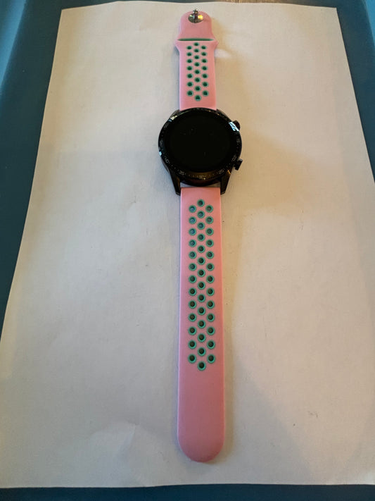 Unknown Smartwatch - Pink and Black - Not Tested