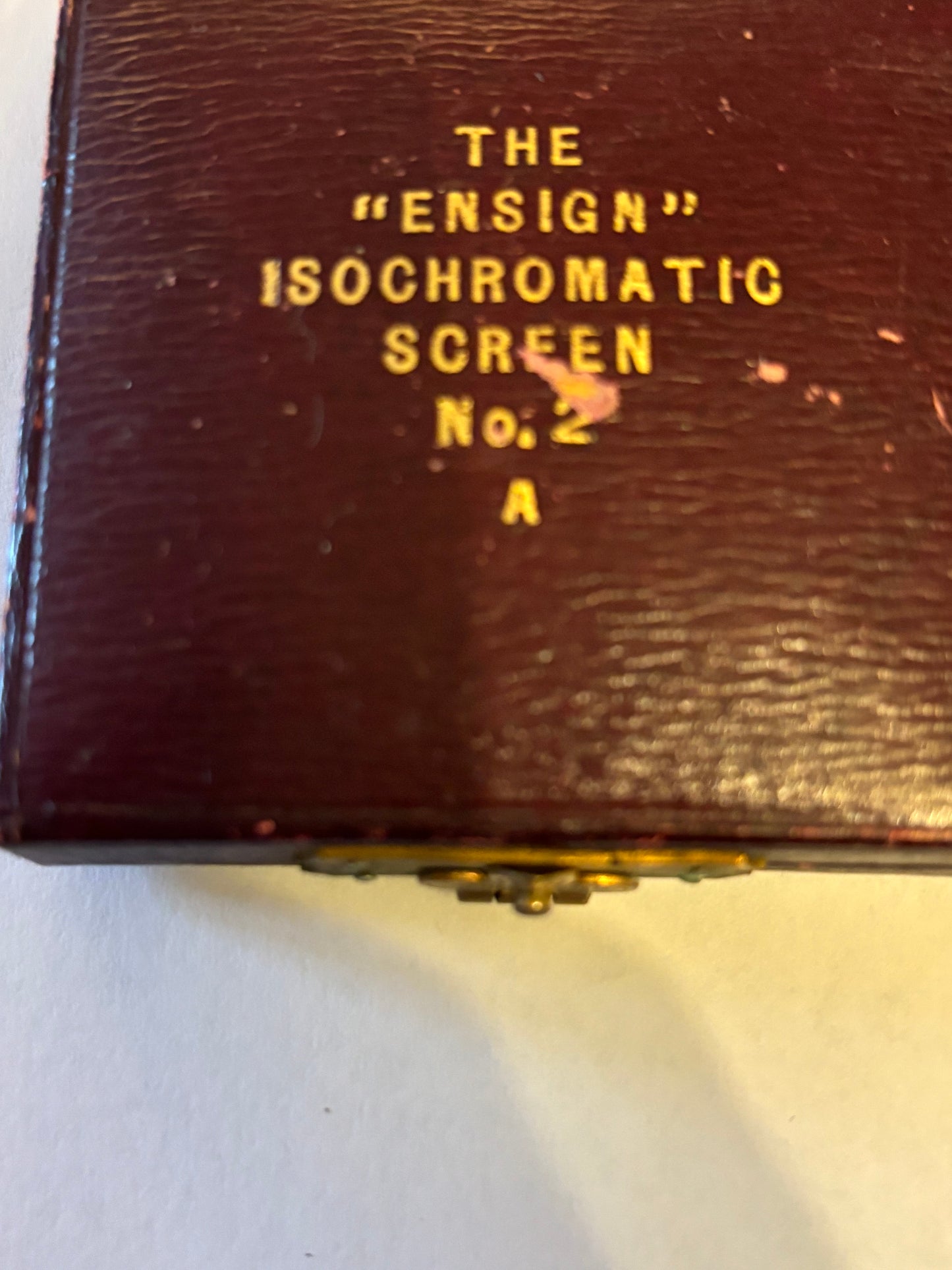 Ensign Isochromatic Screen No.2 A - Boxed